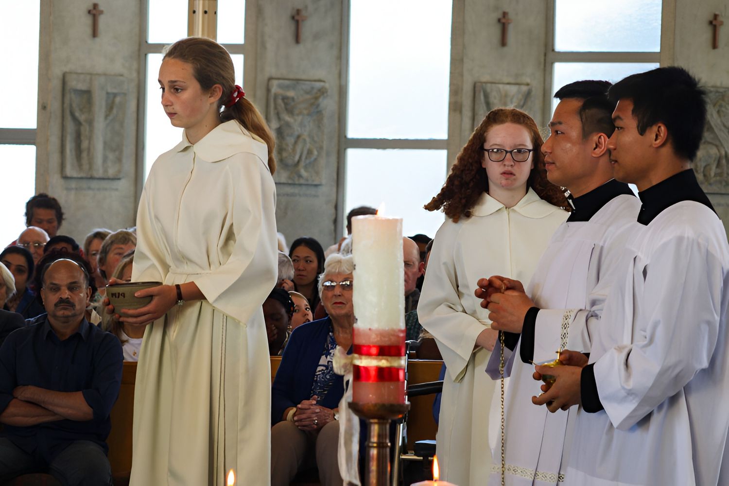 Procession at St Joseph's Church