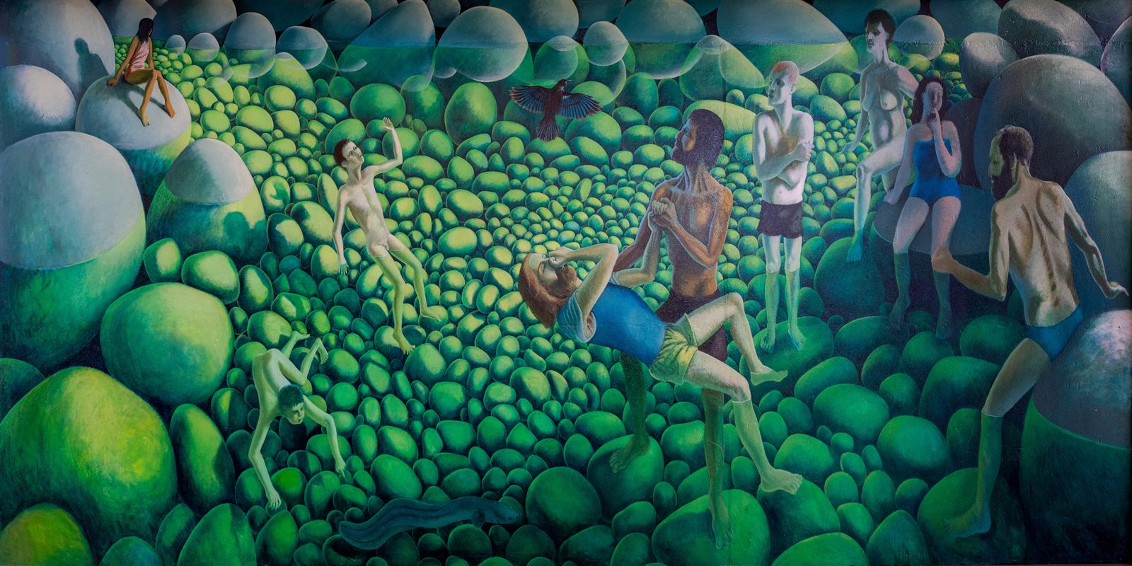 Michael Smither mural at St Joseph's