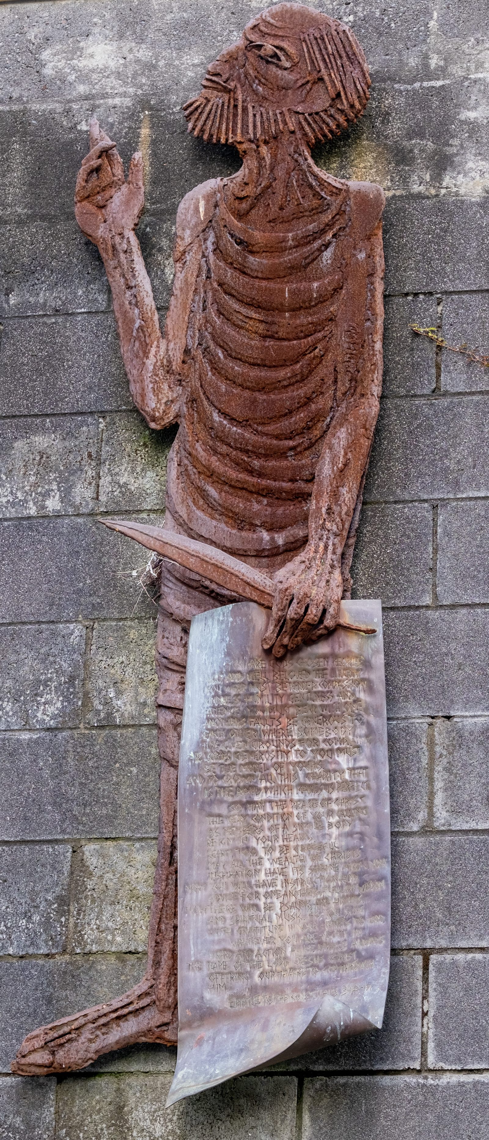 St Paul artwork at St Joseph's